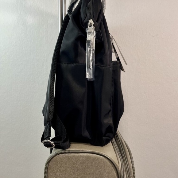 Baggallini Soho Backpack RFID Travel Laptop Backpack NWT Black Washable main image 5